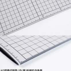 Rise of Gunpla Madworks^MADWORKS : A2/A3 FOLDABLE MODEL CUTTING MAT (BLACK) ( TAPIS DE DECOUPE PLIABLE )