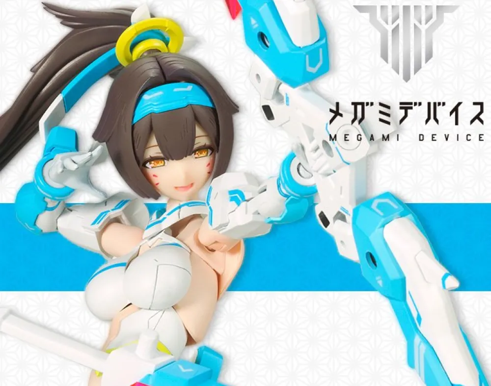 Rise of Gunpla Kotobukiya|Megami Device^MEGAMI DEVICE : ASRA ARCHER AOI