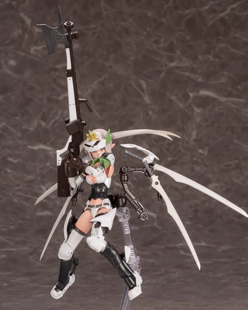 Rise of Gunpla Kotobukiya|Megami Device^MEGAMI DEVICE : TYPE JAEGER EDELWEISS