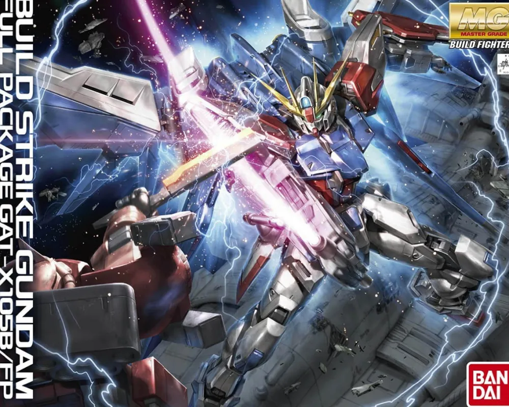 Rise of Gunpla Gundam Build Fighters|Master Grade (Mg)^MG 1/100 BUILD STRIKE GUNDAM FULL PACKAGE