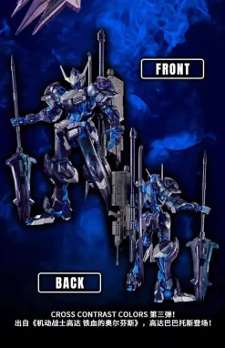 Rise of Gunpla Iron-Blooded Orphans|Master Grade (Mg)^MG 1/100 GUNDAM BARBATOS CROSS CONTRAST COLORS [POLARIZED MOLDING COLOR]