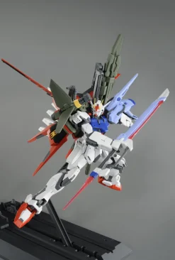 Rise of Gunpla Gundam Seed|Master Grade (Mg)^MG 1/100 LAUNCHER STRIKER / SWORD STRIKER PACK POUR AILE STRIKE GUNDAM VER. RM