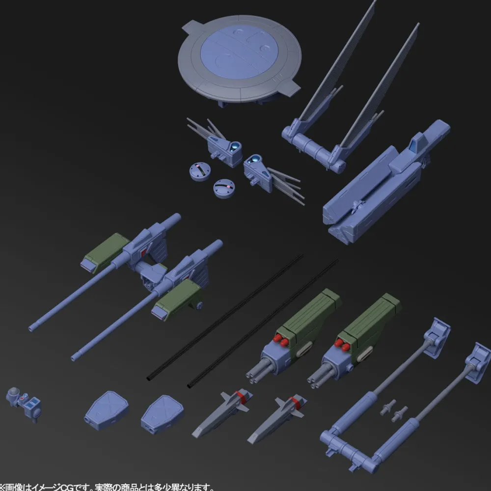 Rise of Gunpla Gundam F91|Crossbone Gundam^MG 1/100 MISSION PACK E-TYPE & S-TYPE for GUNDAM F90 (parts only)