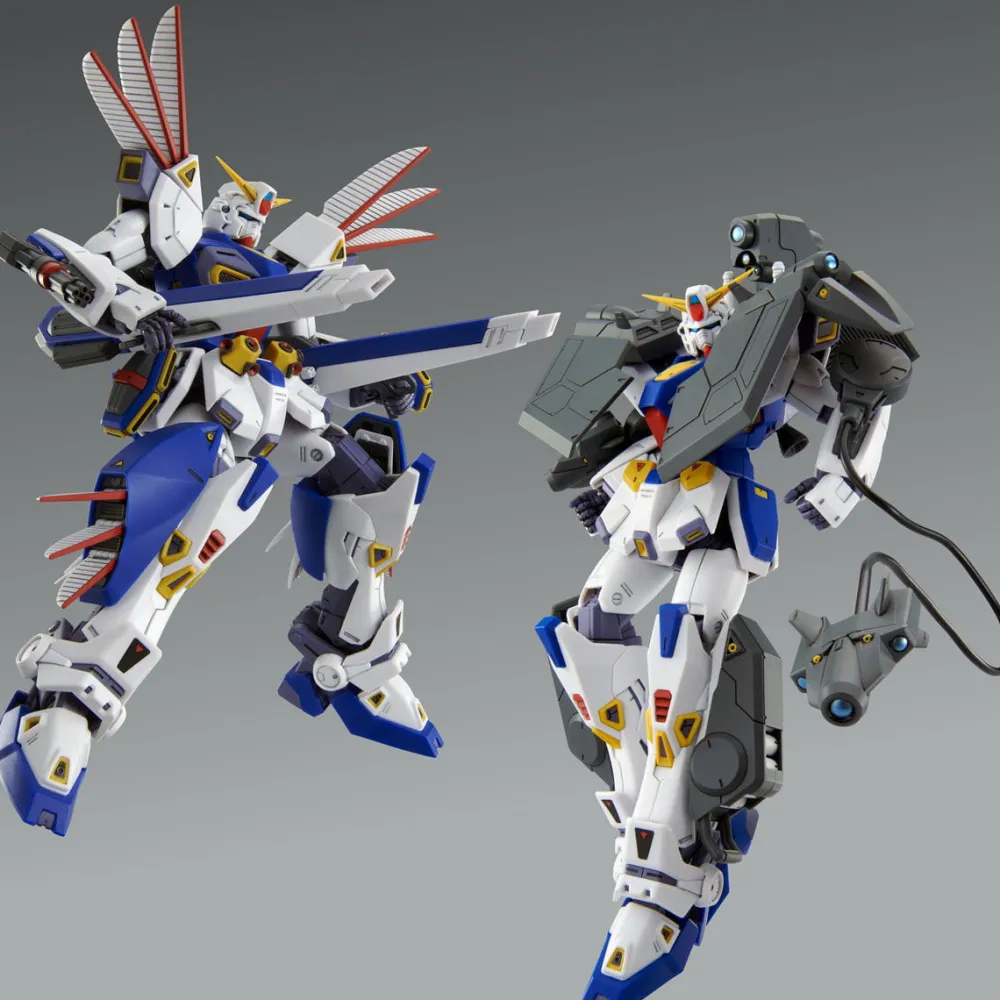 Rise of Gunpla Gundam F91|Master Grade (Mg)^MG 1/100 MISSION PACK R-TYPE & V-TYPE for GUNDAM F90
