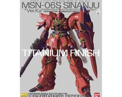 Rise of Gunpla Master Grade (Mg)^MG 1/100 MSN06S SINANJU VER. KA TITANIUM FINISH