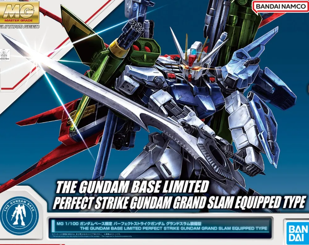 Rise of Gunpla Gundam Seed|Master Grade (Mg)^MG 1/100 PERFECT STRIKE GUNDAM GRAND SLAM EQUIPPED TYPE