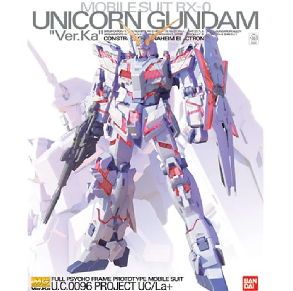 Rise of Gunpla Gundam Unicorn|Master Grade (Mg)^MG 1/100 RX-0 UNICORN GUNDAM VER KA