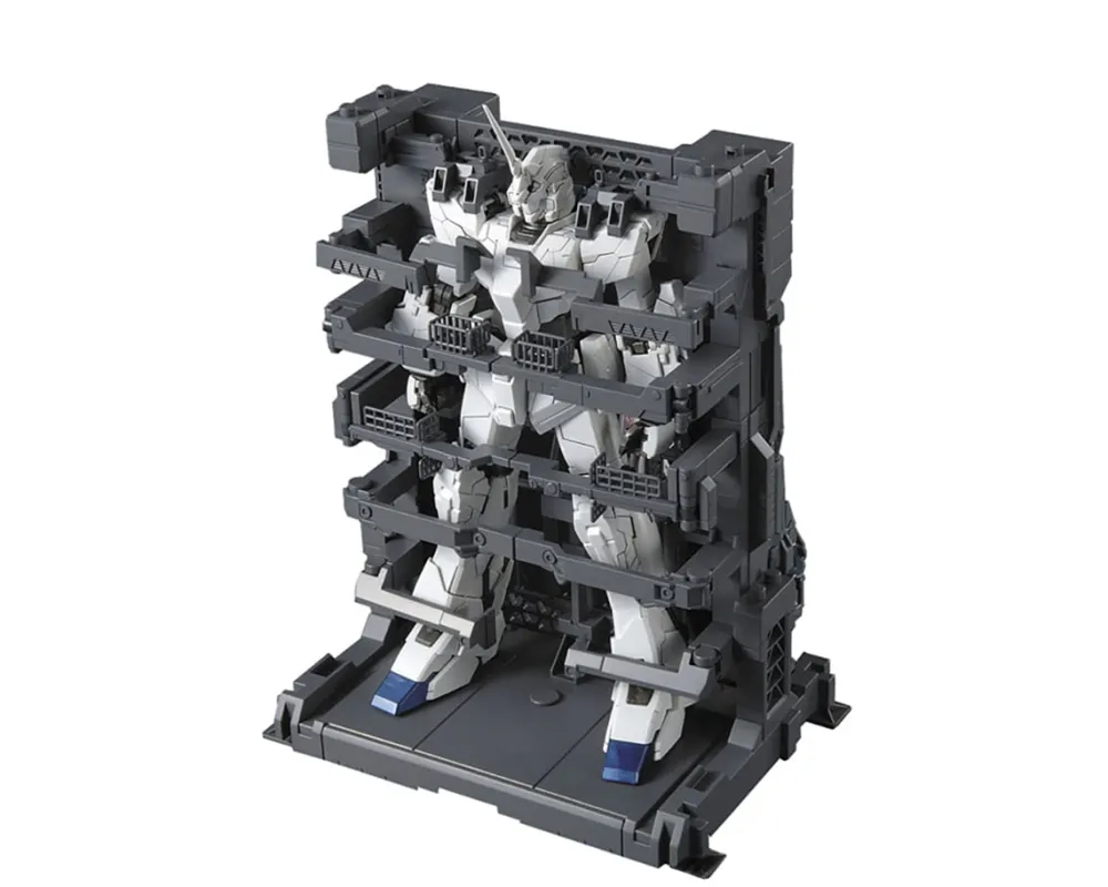 Rise of Gunpla Gundam Unicorn|Master Grade (Mg)^MG 1/100 UNICORN GUNDAM + MS CAGE