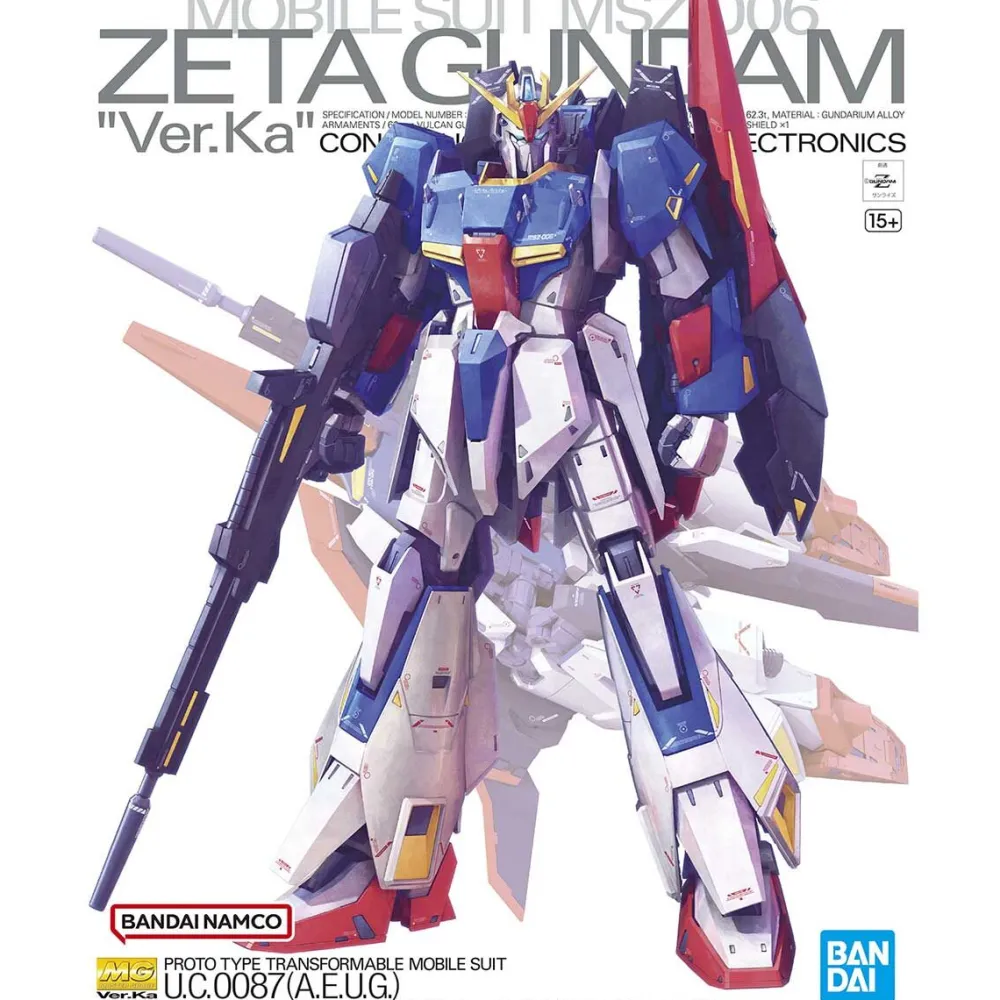 Rise of Gunpla Zeta Gundam|Master Grade (Mg)^MG 1/100 ZETA GUNDAM VER. KA