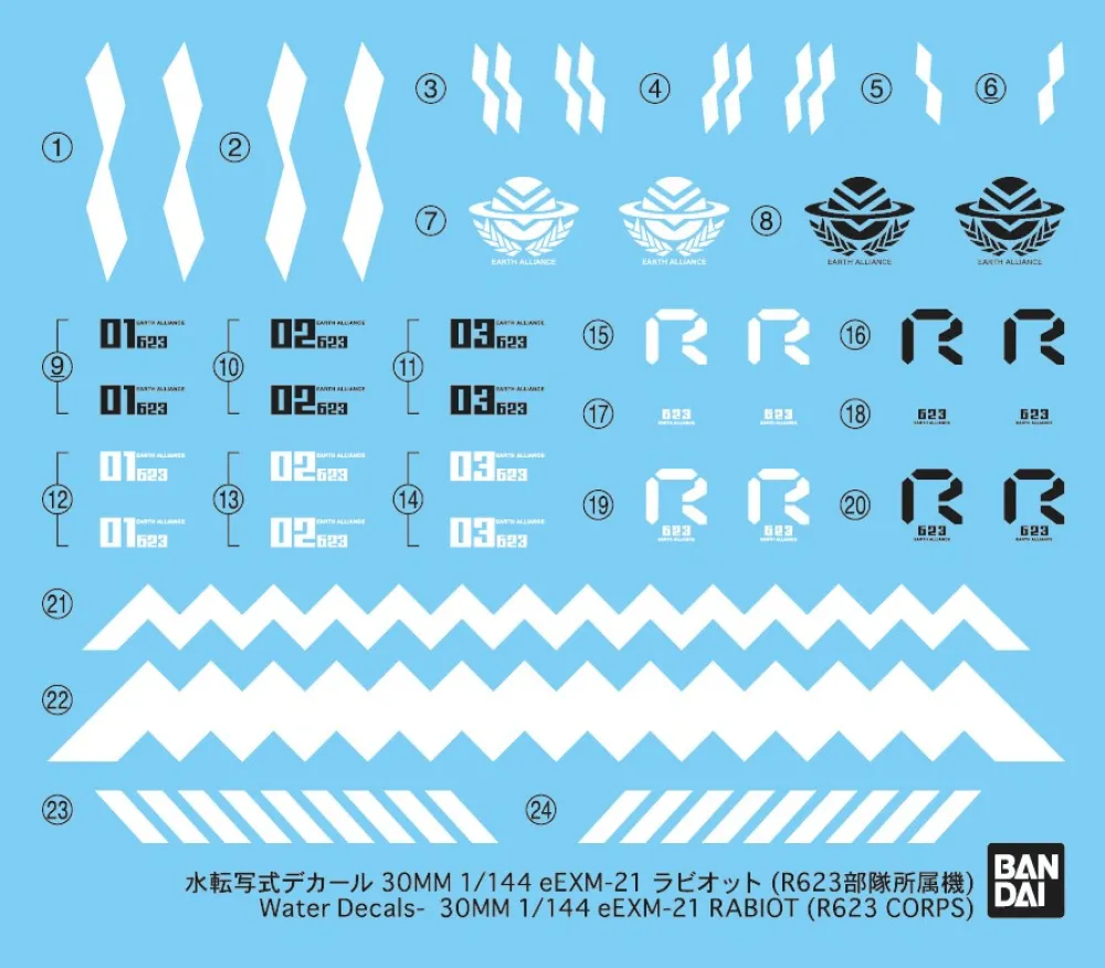 Rise of Gunpla 30 Minutes Mission^30MM 1/144 EEXM-21 RABIOT (R623 CORPS)