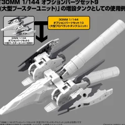 Rise of Gunpla 30 Minutes Mission^30MM 1/144 OPTIONAL PARTS SET 10 (LARGE PROPERANT TANK UNIT)