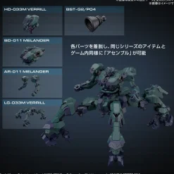 Rise of Gunpla 30 Minutes Mission^30MM Armored Core VI Fires of Rubicon Balam Industries BD-011 Melander Liger Tail