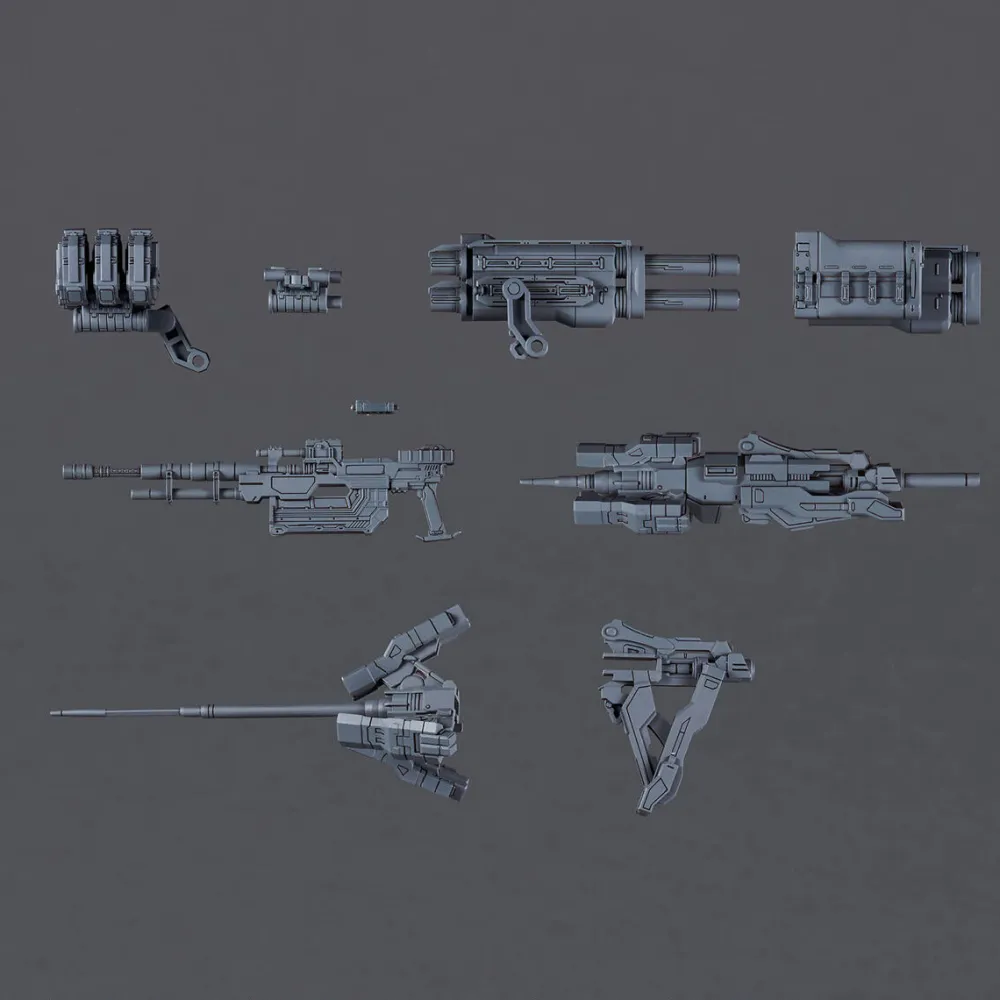 Rise of Gunpla 30 Minutes Mission^30MM Armored Core VI Fires of Rubicon Weapon Set 02