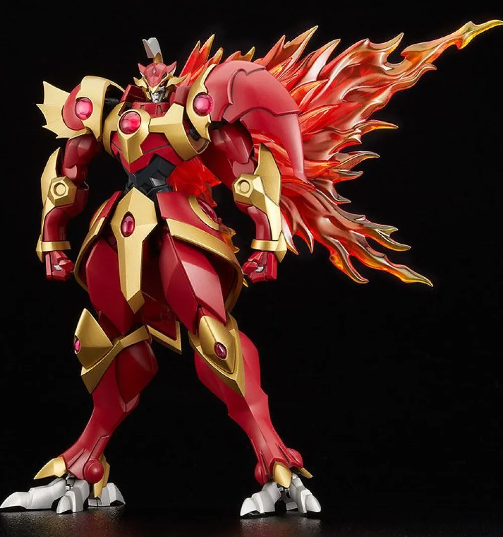 Rise of Gunpla Moderoid^MODEROID : MAGIC KNIGHT RAYEARTH : RAYEARTH, THE SPIRIT OF FIRE + FLAME EFFECT