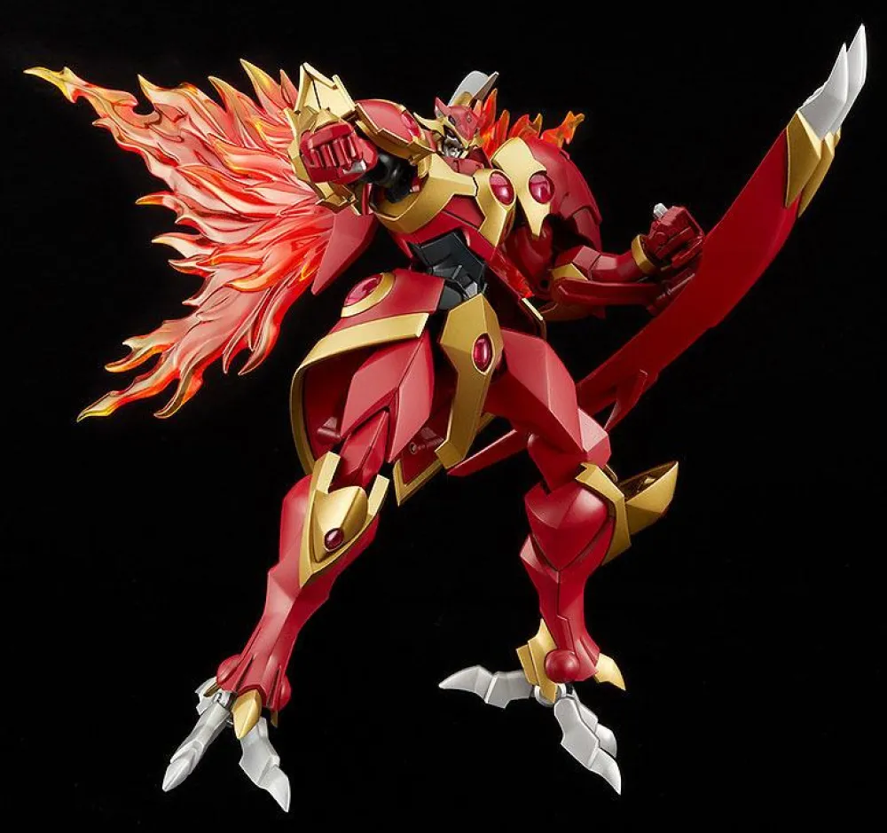 Rise of Gunpla Moderoid^MODEROID : MAGIC KNIGHT RAYEARTH : RAYEARTH, THE SPIRIT OF FIRE + FLAME EFFECT
