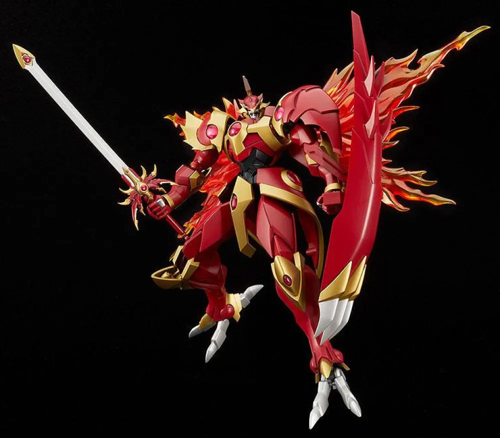 Rise of Gunpla Moderoid^MODEROID : MAGIC KNIGHT RAYEARTH : RAYEARTH, THE SPIRIT OF FIRE + FLAME EFFECT