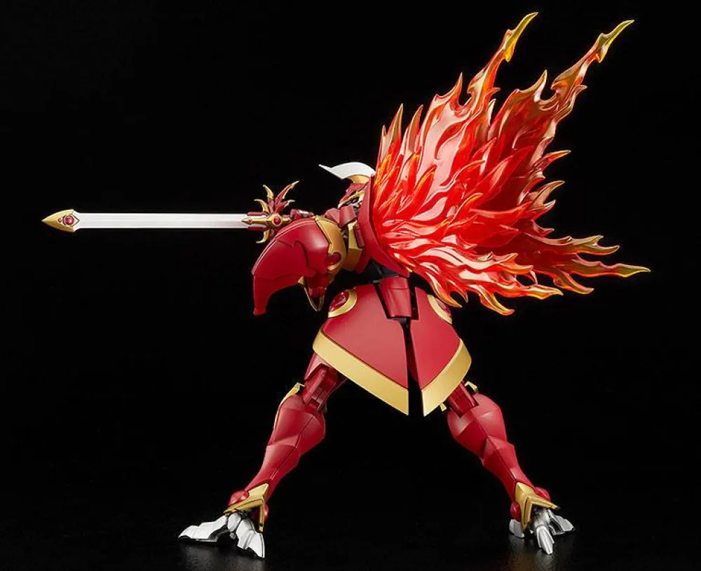 Rise of Gunpla Moderoid^MODEROID : MAGIC KNIGHT RAYEARTH : RAYEARTH, THE SPIRIT OF FIRE + FLAME EFFECT