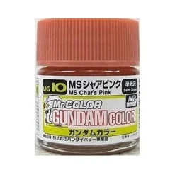 Rise of Gunpla Peintures^MR. GUNDAM COLOR UG10 MS CHAR PINK PAINT 10ML.