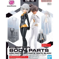 Rise of Gunpla Bandai|30 Minutes Sisters^30MS OPTION BODY PARTS ARM & LEG PARTS (WHITE/BLACK)