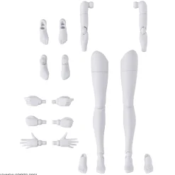 Rise of Gunpla Bandai|30 Minutes Sisters^30MS OPTION BODY PARTS ARM & LEG PARTS (WHITE/BLACK)