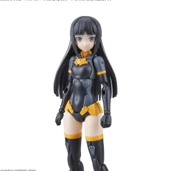 Rise of Gunpla Bandai|30 Minutes Sisters^30MS OPTION HAIR STYLE PARTS VOL.3 LONGHAIR 1 [BLACK 1]