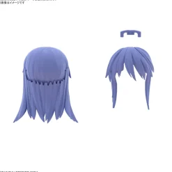 Rise of Gunpla Bandai|30 Minutes Sisters^30MS OPTION HAIR STYLE PARTS Vol.8 All 4 kinds Straight hair 3 [Purple 1]