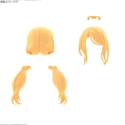 Rise of Gunpla Bandai|30 Minutes Sisters^30MS Option Hairstyle Parts Vol.8 Twintail 6 [Jaune 1]