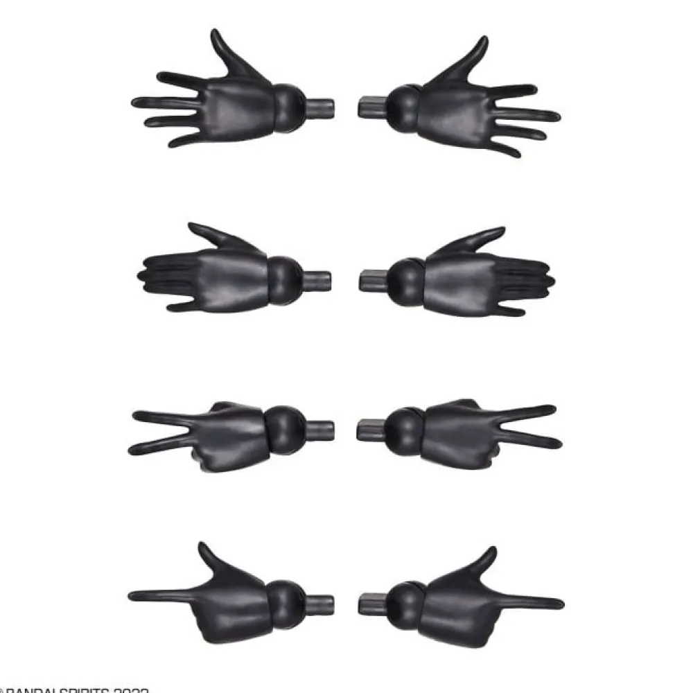 Rise of Gunpla Bandai|30 Minutes Sisters^30MS OPTIONAL HAND PARTS (WHITE/BLACK)
