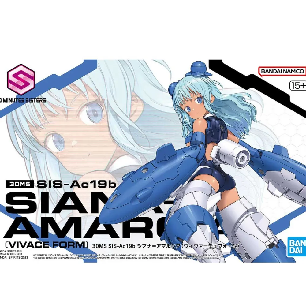 Rise of Gunpla Bandai|30 Minutes Sisters^30MS SIS-AC19B CIANA=AMALTHIA (VIVACE FORM)
