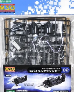 Rise of Gunpla Kotobukiya^M.S.G : HEAVY WEAPON UNIT 02 SPIRAL CRUSHER