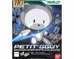 Rise of Gunpla Gundam Build Fighters Try|Gundam 00^PETIT GGUY GRAHAM AKER WHITE