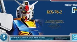 Rise of Gunpla Mobile Suit Gundam|Perfect Grade (Pg)^PG 1/60 RX-78-2 TITANIUM FINISH GUNDAM BASE LIMITED