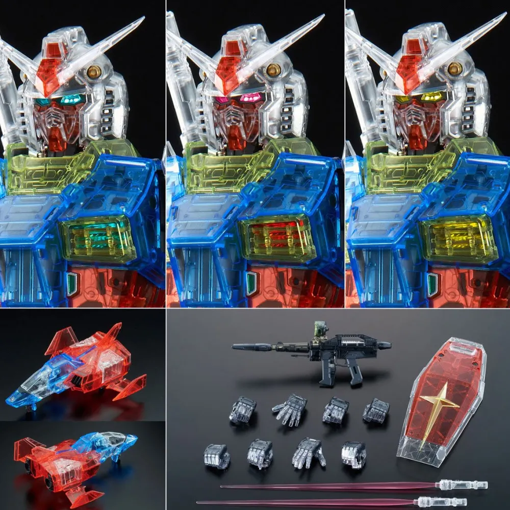 Rise of Gunpla Mobile Suit Gundam|Perfect Grade (Pg)^PG UNLEASHED CLEAR COLOR BODY FOR RX-78-2 GUNDAM