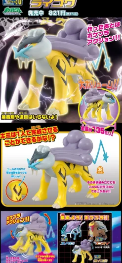 Rise of Gunpla Pokemon^POKEMON POKE-PLA 10 RAIKOU