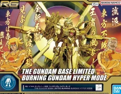 Rise of Gunpla Real Grade (Rg)^RG 1/144 GUNDAM BASE LIMITED GOD « BURNING » GUNDAM HYPER MODE