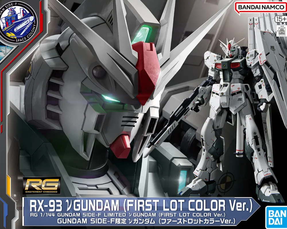 Rise of Gunpla Real Grade (Rg)^RG 1/144 RX-93FF FIRST LOT COLOR VER.