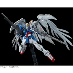 Rise of Gunpla Gundam Wing: Endless Waltz|Real Grade (Rg)^RG 1/144 WING GUNDAM ZERO EW & DREI ZWERG [TITANIUM FINISH]
