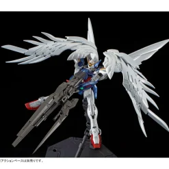 Rise of Gunpla Gundam Wing: Endless Waltz|Real Grade (Rg)^RG 1/144 WING GUNDAM ZERO EW & DREI ZWERG [TITANIUM FINISH]
