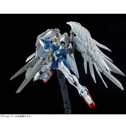 Rise of Gunpla Gundam Wing: Endless Waltz|Real Grade (Rg)^RG 1/144 WING GUNDAM ZERO EW & DREI ZWERG [TITANIUM FINISH]