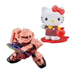 Rise of Gunpla Mobile Suit Gundam|Super Deformed (Sd)^SD GUNDAM CROSS SILHOUETTE HELLO KITTY / MS-06S CHAR’S ZAKU II