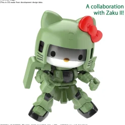 Rise of Gunpla Mobile Suit Gundam|Super Deformed (Sd)^SD GUNDAM CROSS SILHOUETTE HELLO KITTY / MS-06S ZAKU II