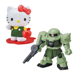 Rise of Gunpla Mobile Suit Gundam|Super Deformed (Sd)^SD GUNDAM CROSS SILHOUETTE HELLO KITTY / MS-06S ZAKU II
