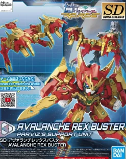 Rise of Gunpla Builder Parts|Gundam 00^SDBD:R AVALANCHE REX BUSTER