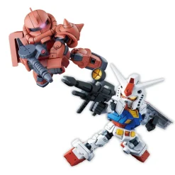 Rise of Gunpla Mobile Suit Gundam|Super Deformed (Sd)^SDCS RX-78-2 & CHAR’S ZAKU II