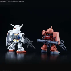 Rise of Gunpla Mobile Suit Gundam|Super Deformed (Sd)^SDCS RX-78-2 & CHAR’S ZAKU II