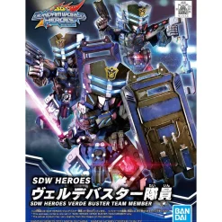 Rise of Gunpla Super Deformed (Sd)^SDW HEROES VERDE BUSTER TEAM MEMBER