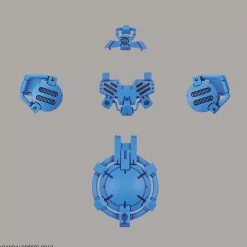 Rise of Gunpla Builder Parts^SET 30MM 1/144 OPTION ARMOR FOR SPECIAL SQUAD [PORTANOVA EXCLUSIVE/LIGHT BLUE]