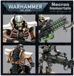 Rise of Gunpla Games Workshop^W40K : NECRONS : IMMORTALS