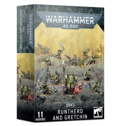 Rise of Gunpla Games Workshop^W40K : ORKS : RUNTHERD AND GRETCHINS