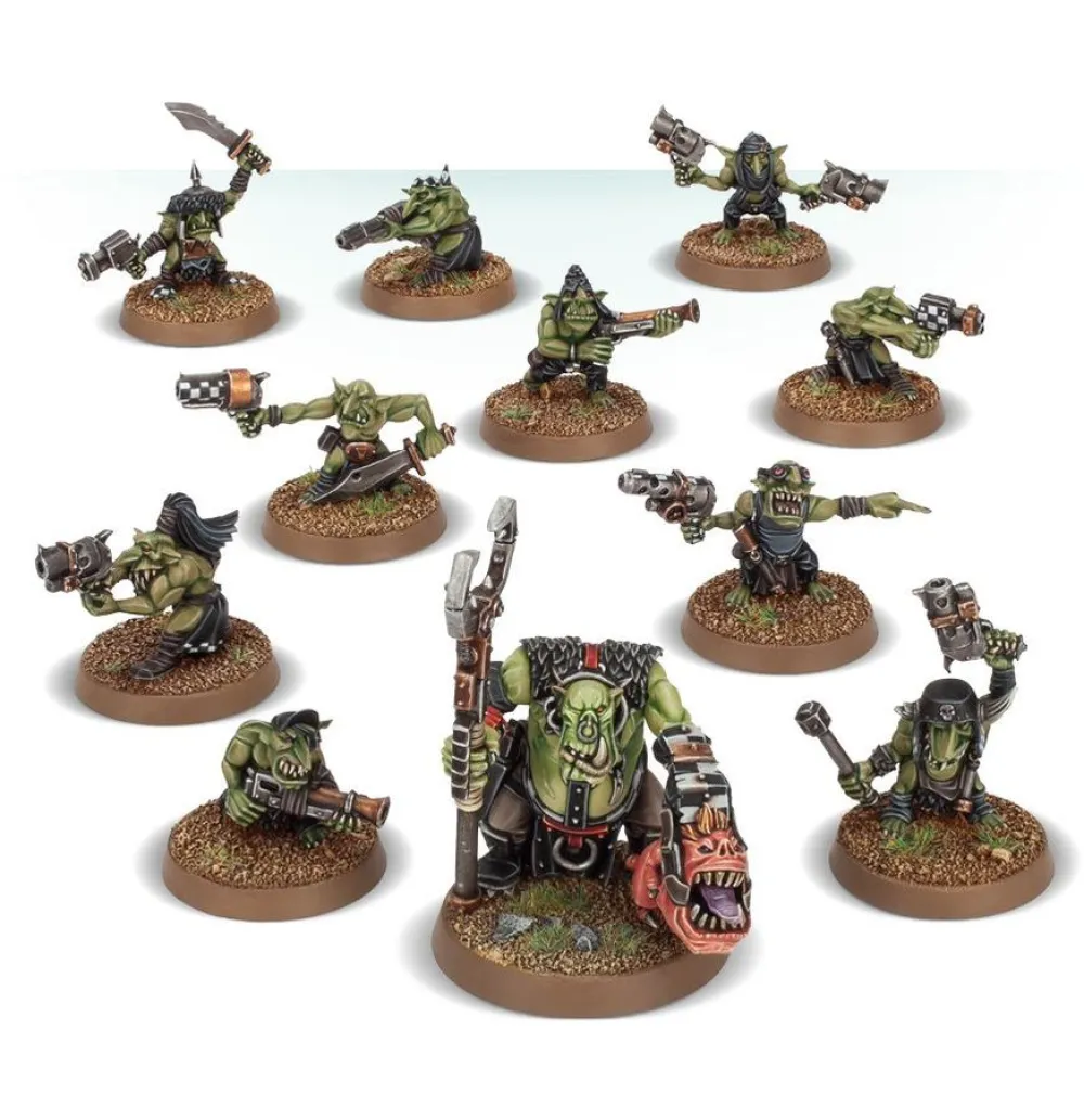 Rise of Gunpla Games Workshop^W40K : ORKS : RUNTHERD AND GRETCHINS
